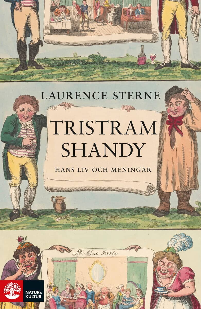 Laurence Sterne : Tristram Shandy : hans liv och meningar