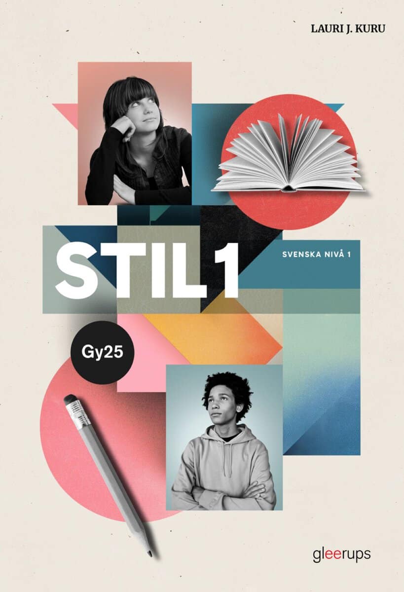Lauri J. Kuru : STIL svenska 1, bok, Gy25