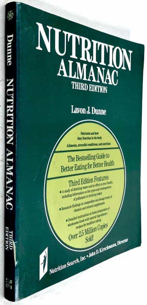 Lavon J. Dunne : Nutrition almanack - Third edition