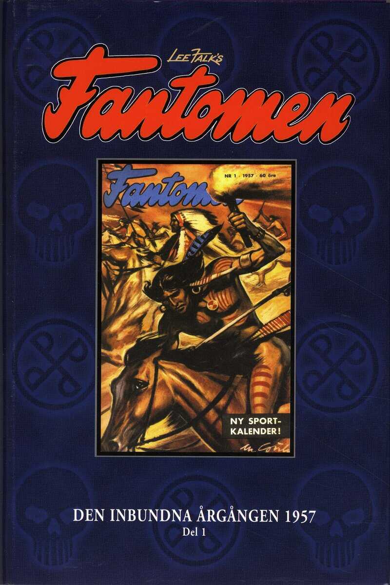 Lee Falk : Fantomen. Den inbundna årgången 1957. D. 1
