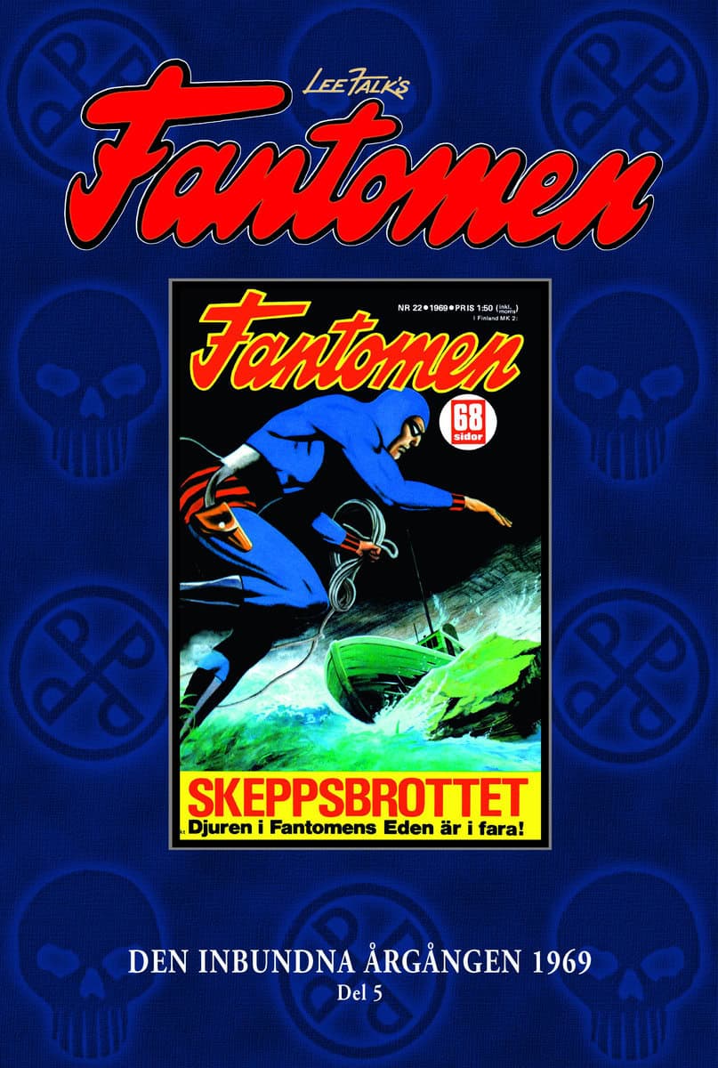 Lee Falk : Fantomen. Den inbundna Årgången 1969, D. 5