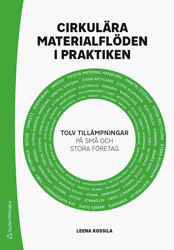 Leena Kossila : Cirkulära materialflöden i praktiken : tolv tillämpningar på små och stora företag