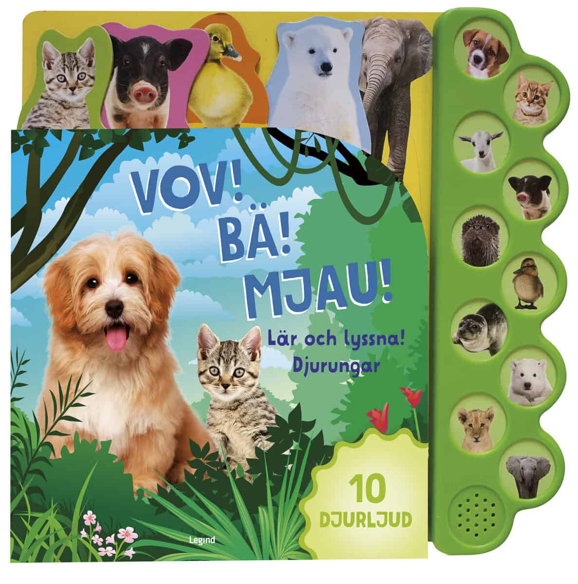 Legind : Djurungar - med 10 djurljud