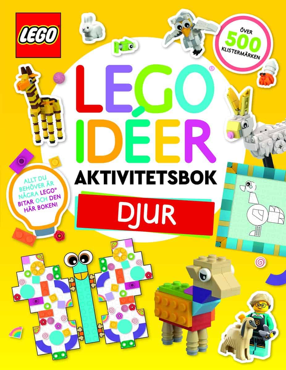 Lego idéer aktivitetsbok. Djur
