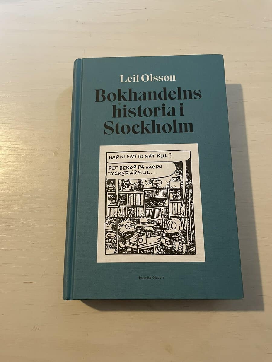 Leif Olsson : Bokhandelns historia i Stockholm