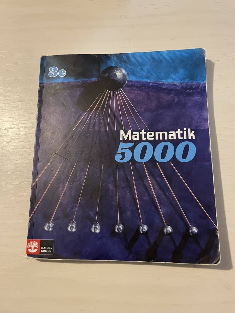Lena Alfredsson : Matematik 5000 3c blå lärobok