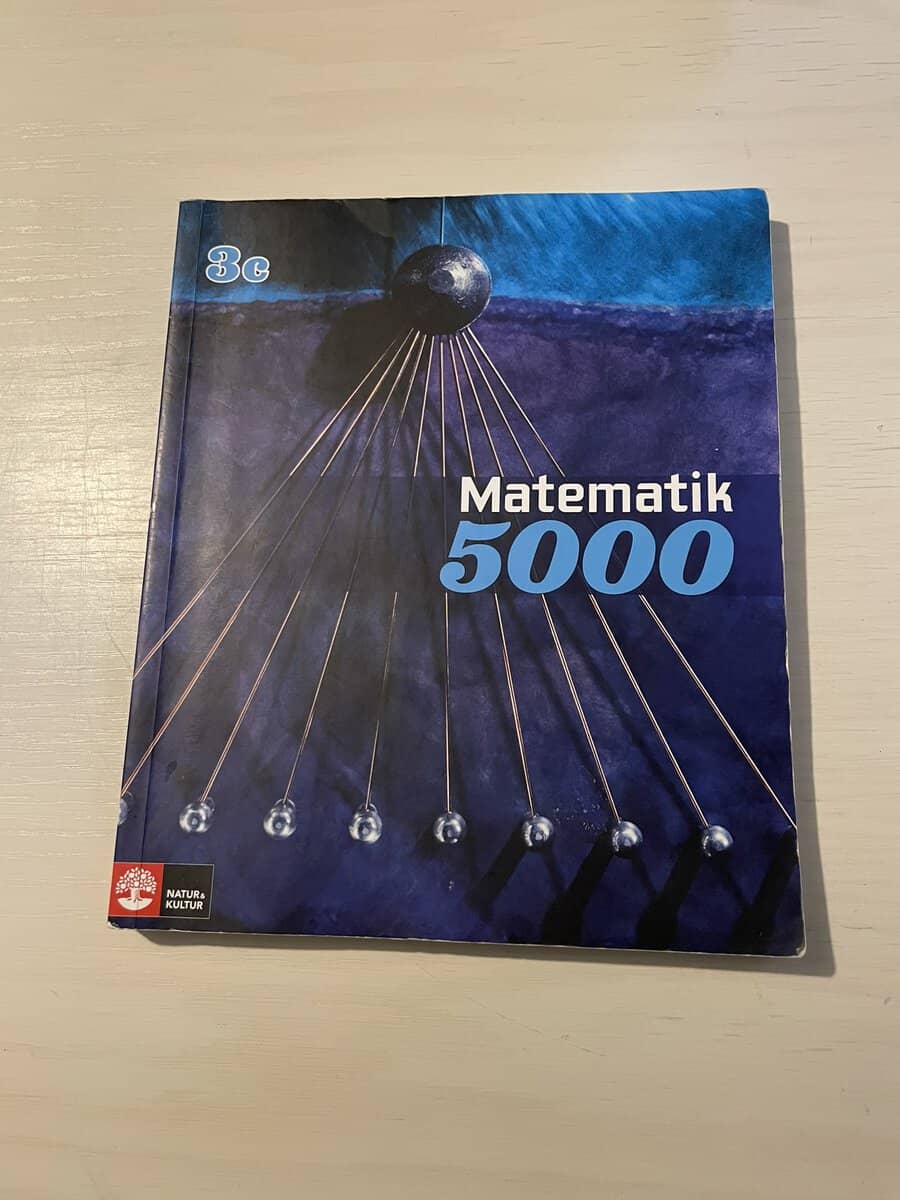 Lena Alfredsson : Matematik 5000 3c blå lärobok