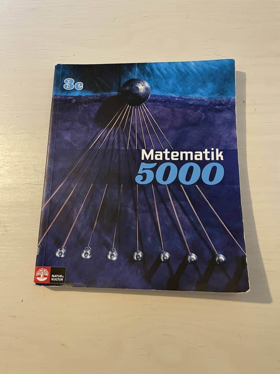 Lena Alfredsson : Matematik 5000 3c blå lärobok