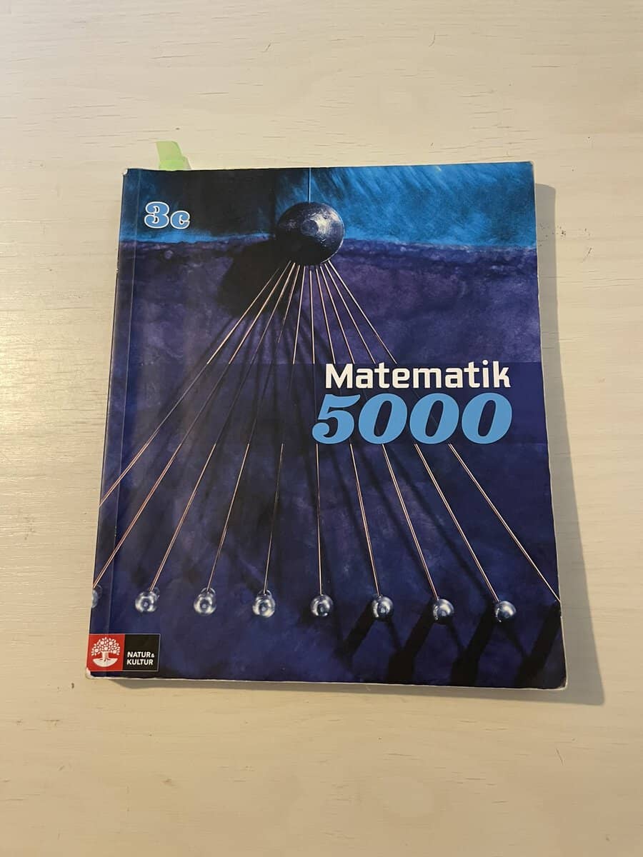Lena Alfredsson : Matematik 5000 3c blå lärobok