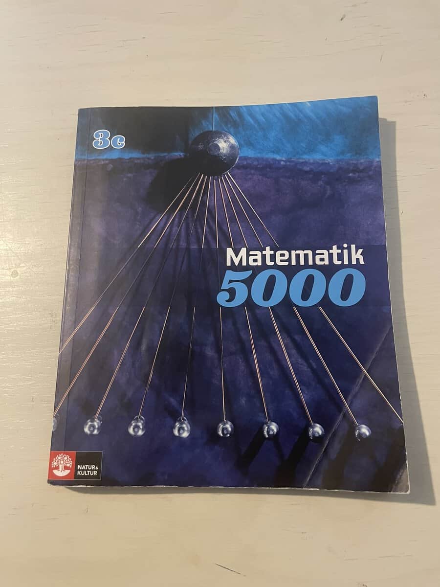 Lena Alfredsson : Matematik 5000 3c blå lärobok
