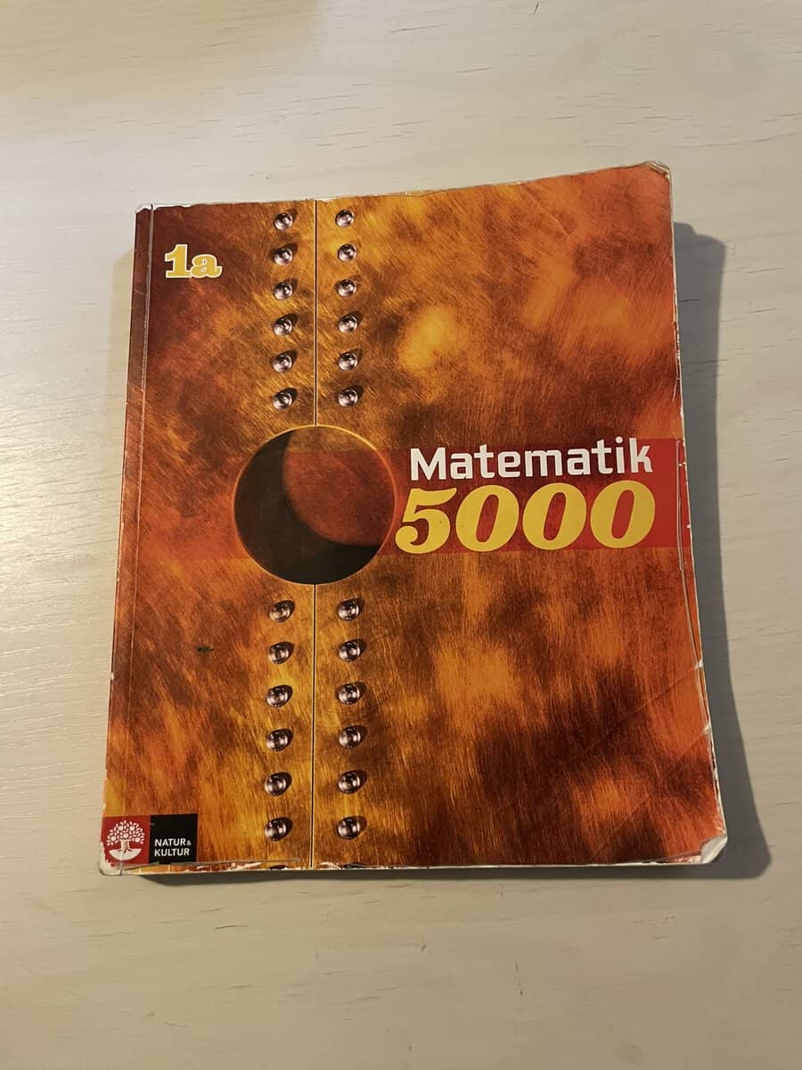 Lena Alfredsson : Matematik 5000 - Kurs 1a gul lärobok