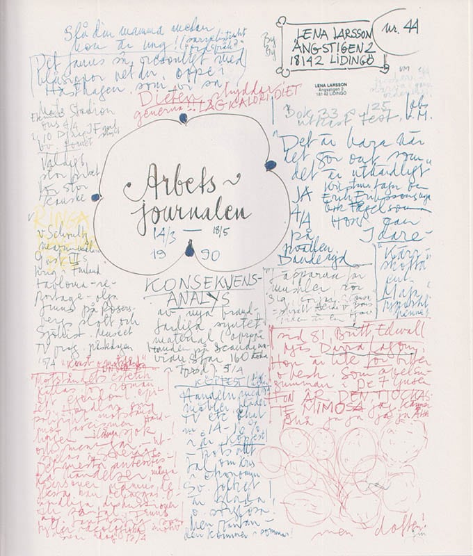 Lena Larsson : Varje människa är ett skåp