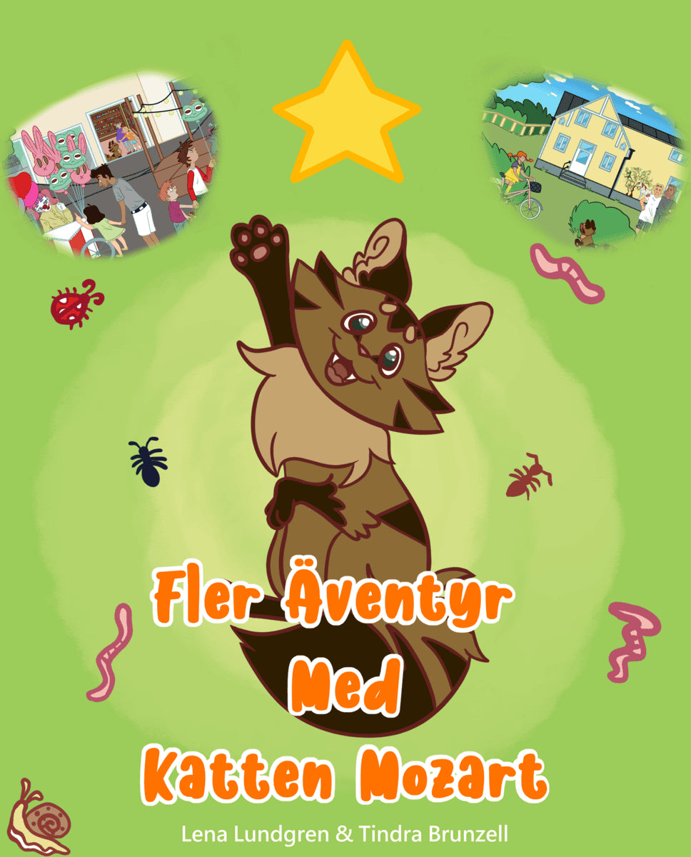 Lena Lundgren : På nya äventyr med katten Mozart