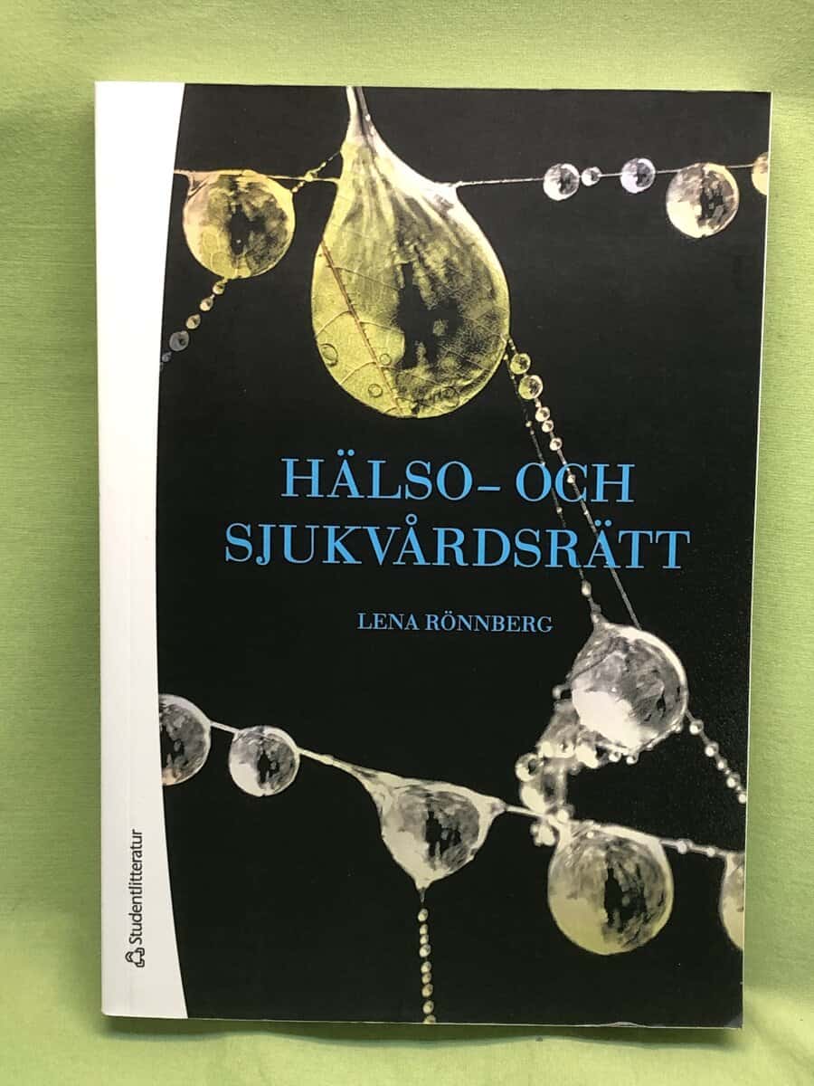 Lena Rönnberg : Hälso- och sjukvårdsrätt