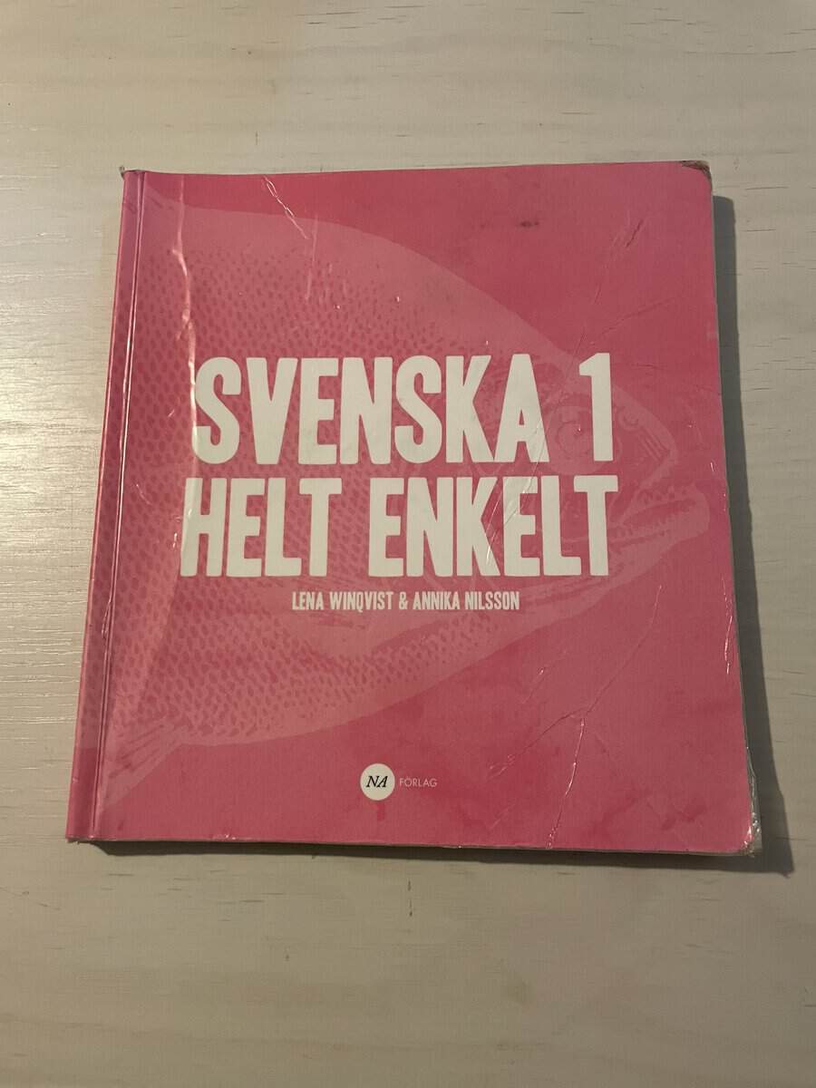 Lena Winqvist : Svenska 1 helt enkelt