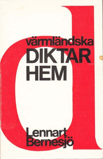 LENNART. BERNESJÖ : Värmländska Diktarhem