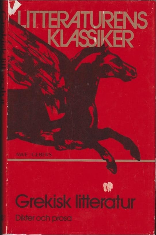 Lennart Breitholtz : Grekisk litteratur