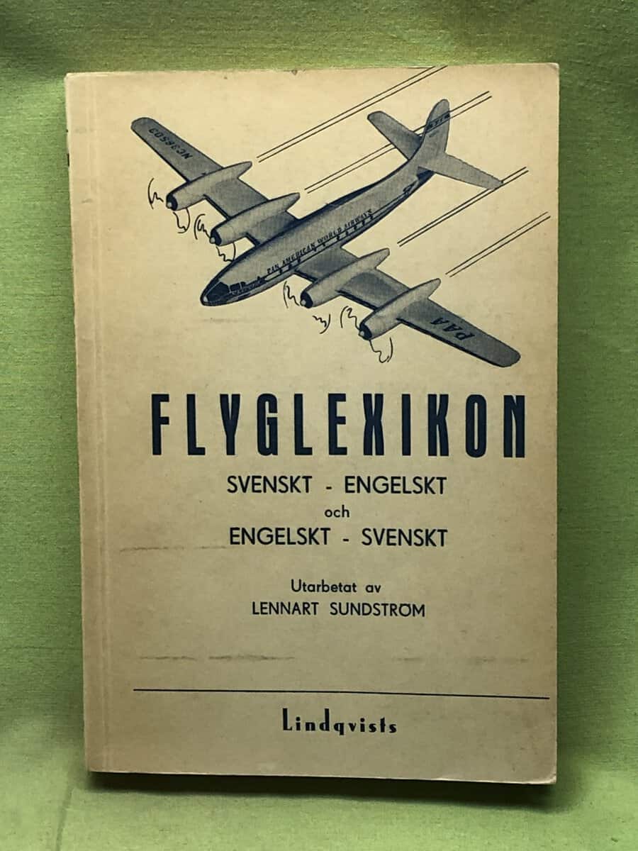 Lennart Sundström : Flyglexikon, svensk-engelskt och engelsk-svenskt