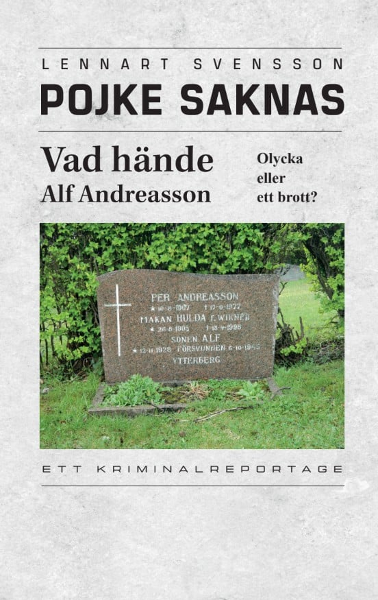 Lennart Svensson : Pojke saknas