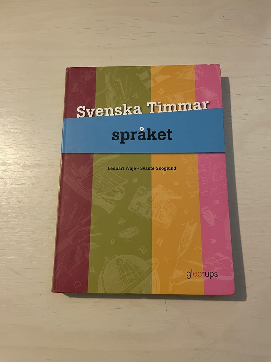 Lennart Waje : Svenska timmar - Språket