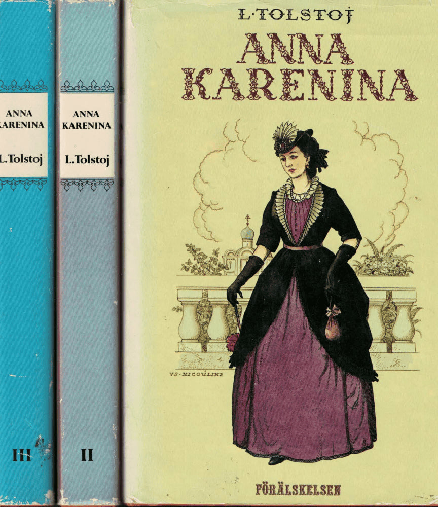 Lev Tolstoj : Anna Karenina I-III (komplett)
