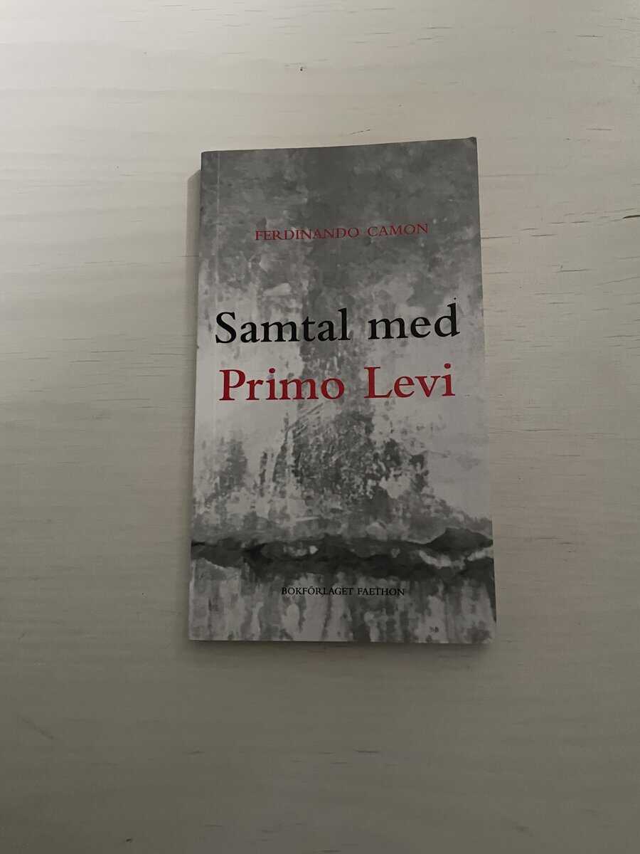 Levi, Primo, Camon, Ferdinando : Samtal med Primo Levi