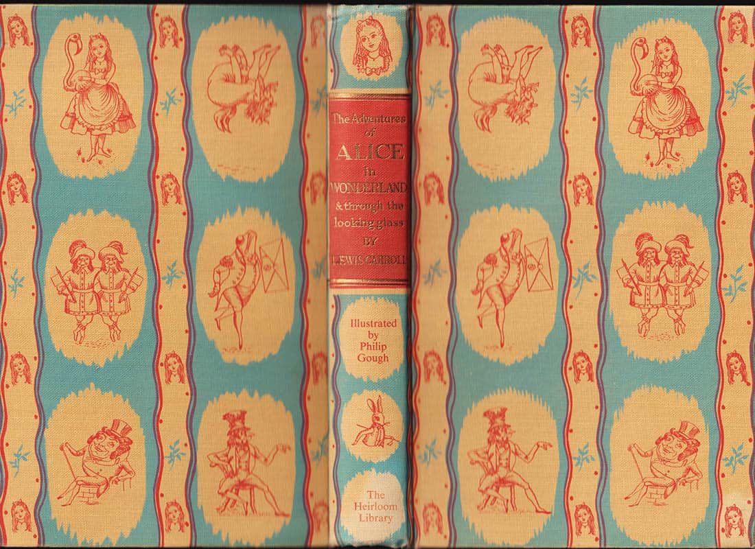 Lewis Carroll : Alice's Adventures in Wonderland and through the Looking-Glass. With drawings by Philip Gough