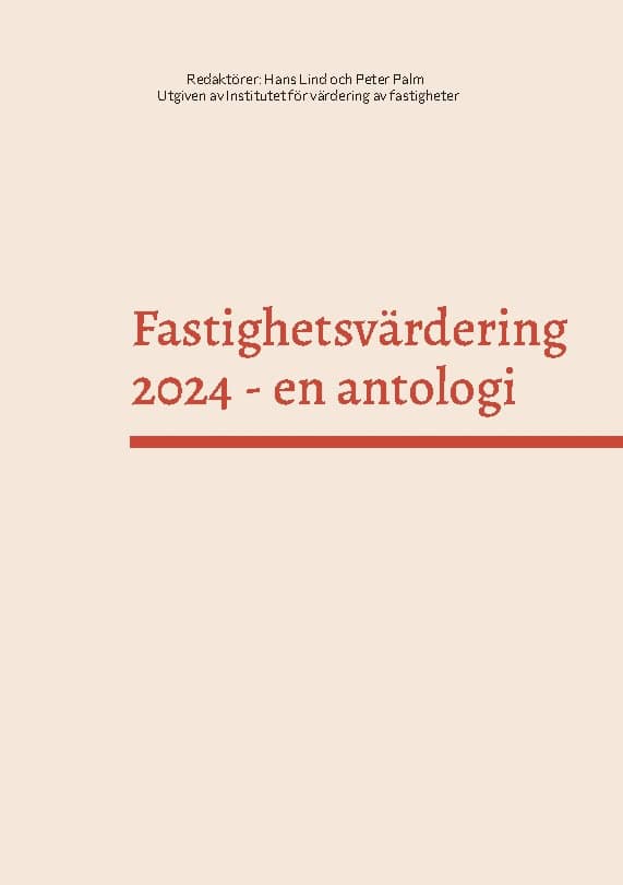 Lind, Hans ; Palm, Peter [red.] : Fastighetsvärdering 2024