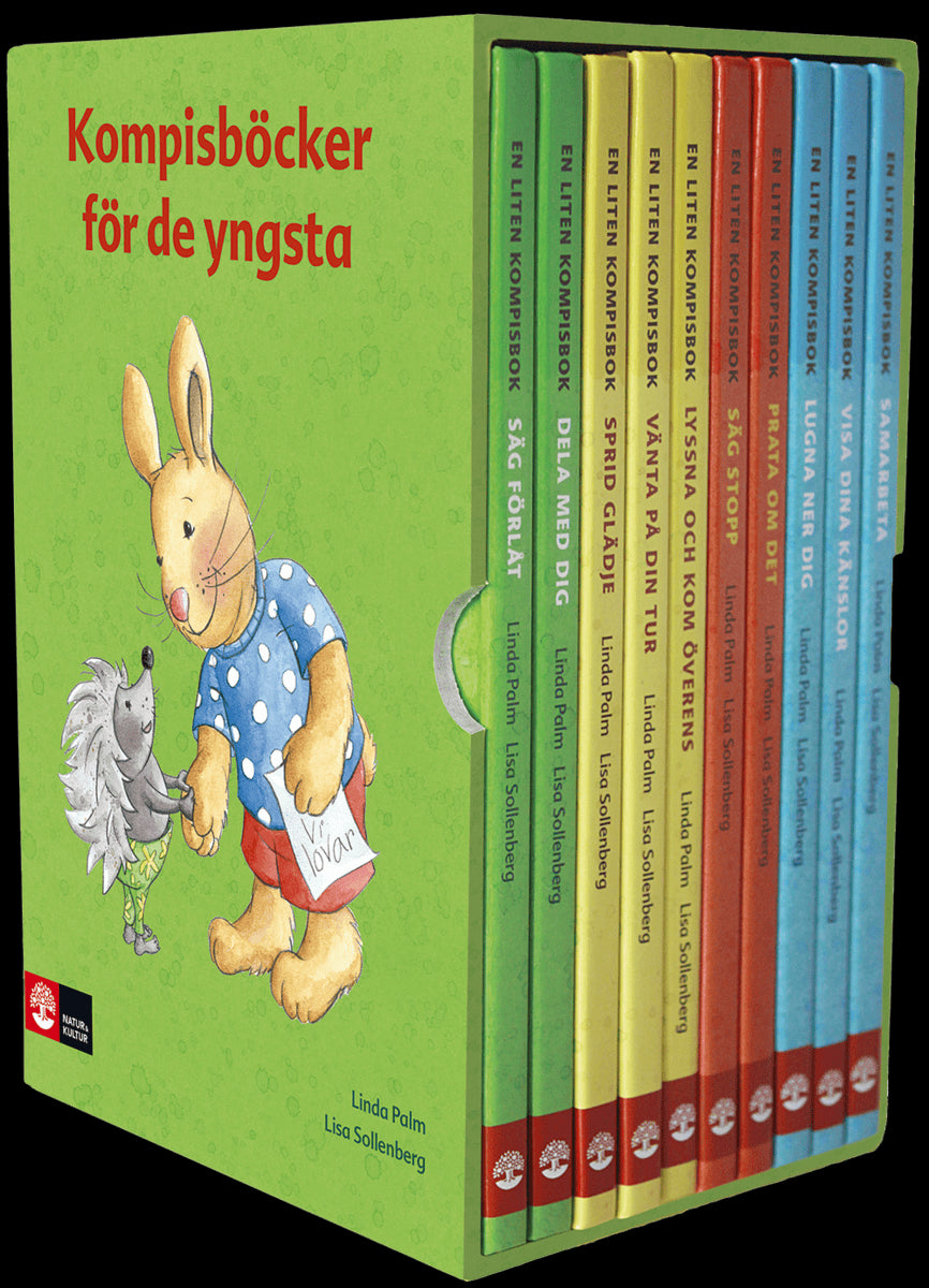Linda Palm : Kompisböcker för de yngsta, 10 titlar