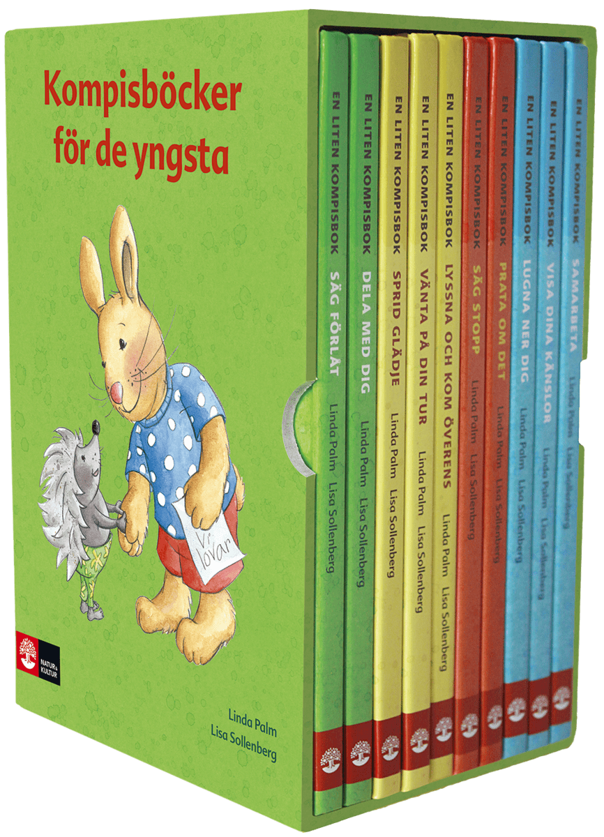 Linda Palm : Kompisböcker för de yngsta, 10 titlar