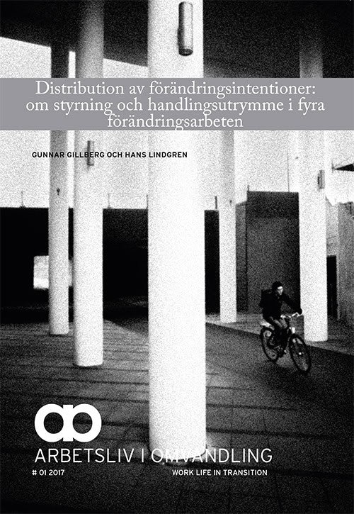 Lindgren, Hans ; Gillberg, Gunnar : Distribution av förändringsintentioner