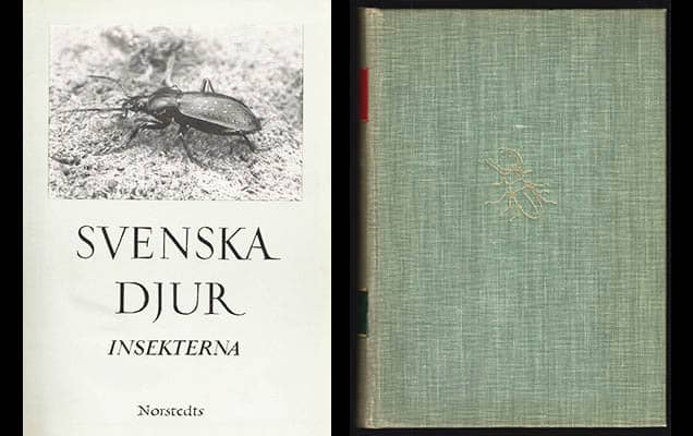 Lindroth, Carl H. (1905-1979) ; Notini, Gösta (1908-1964) [red.] : Svenska djur. Insekterna