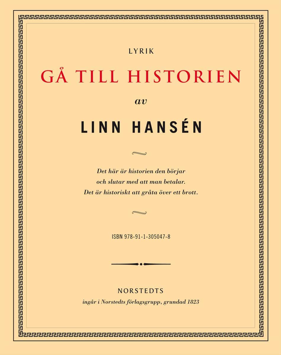 Linn Hansén : Gå till historien