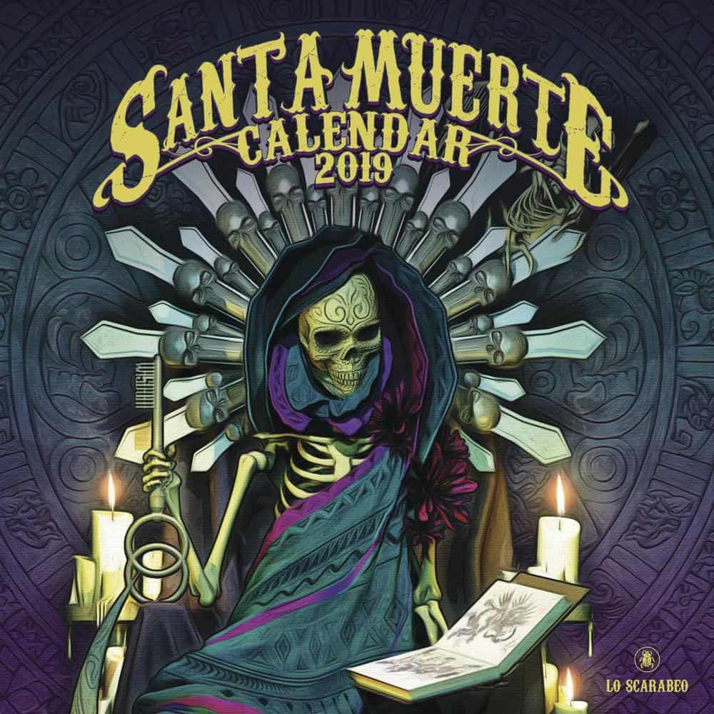 Listrani Fabio : Santa Muerte Calendar 2019