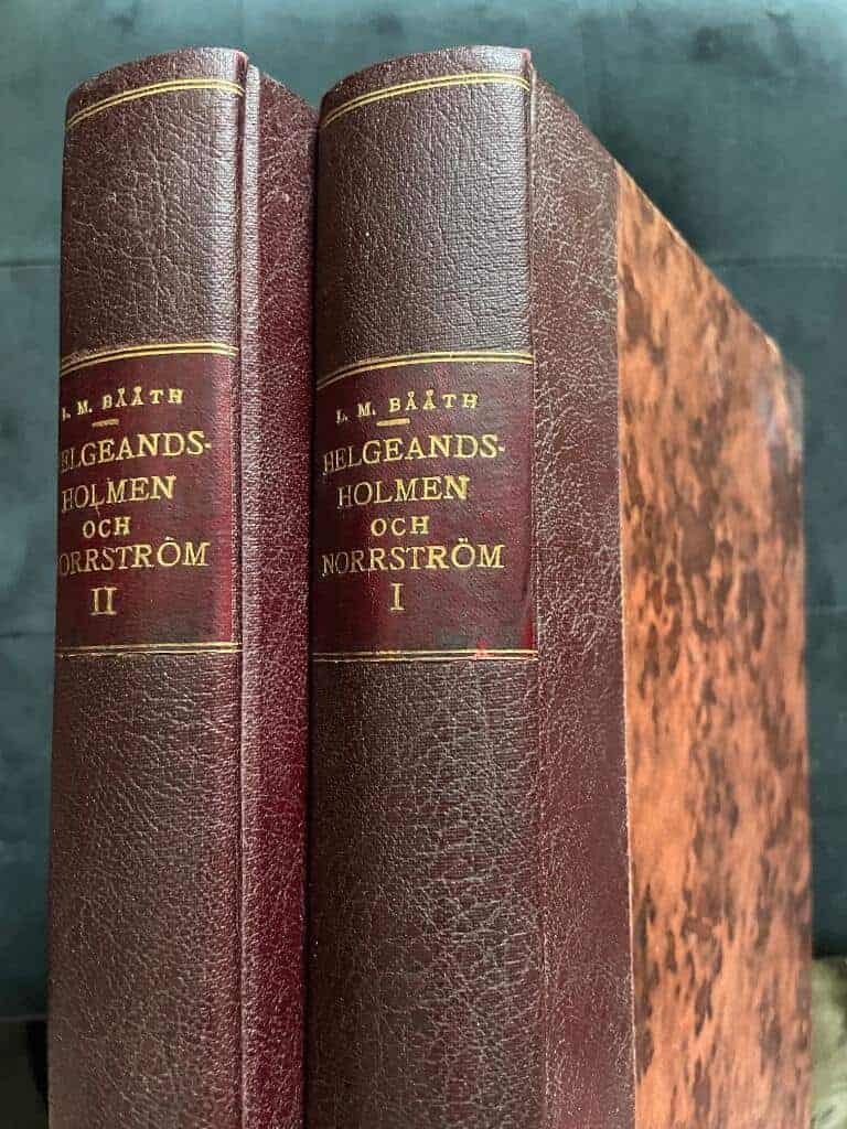 L.M. Bååth : Helgeandsholmen och Norrström. I-II