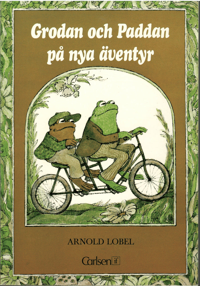 Lobel, Arnold (text ; bild) : Grodan och Paddan på nya äventyr