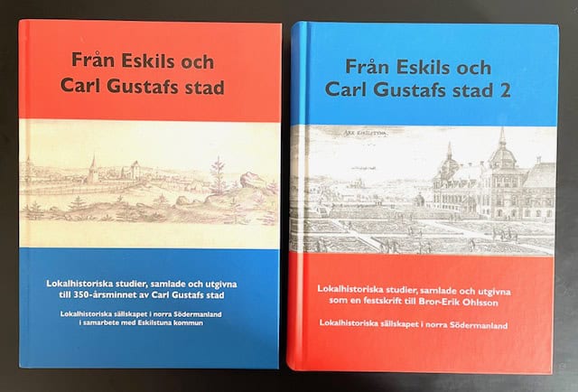 Lokalhistoriska sällskapet i norra Södermanland . : Från Eskils och Carl Gustafs stad 1–2.