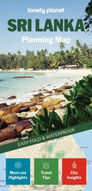 Lonely Planet : Lonely Planet Sri Lanka Planning Map
