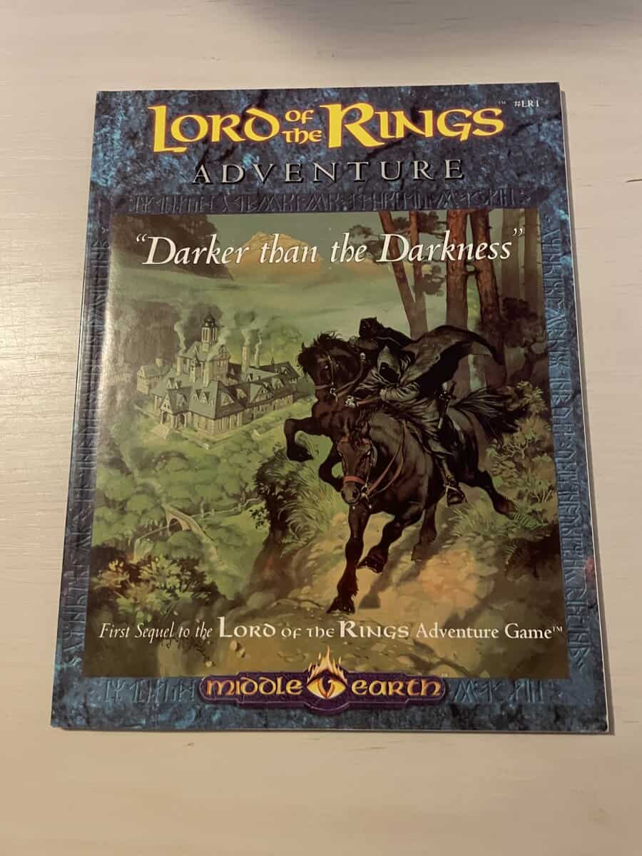 Lord of the Rings Adventure - Darker than the Darkness - Rollspel