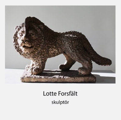 Lotte Forsfält : Lotte Forsfält skulptör