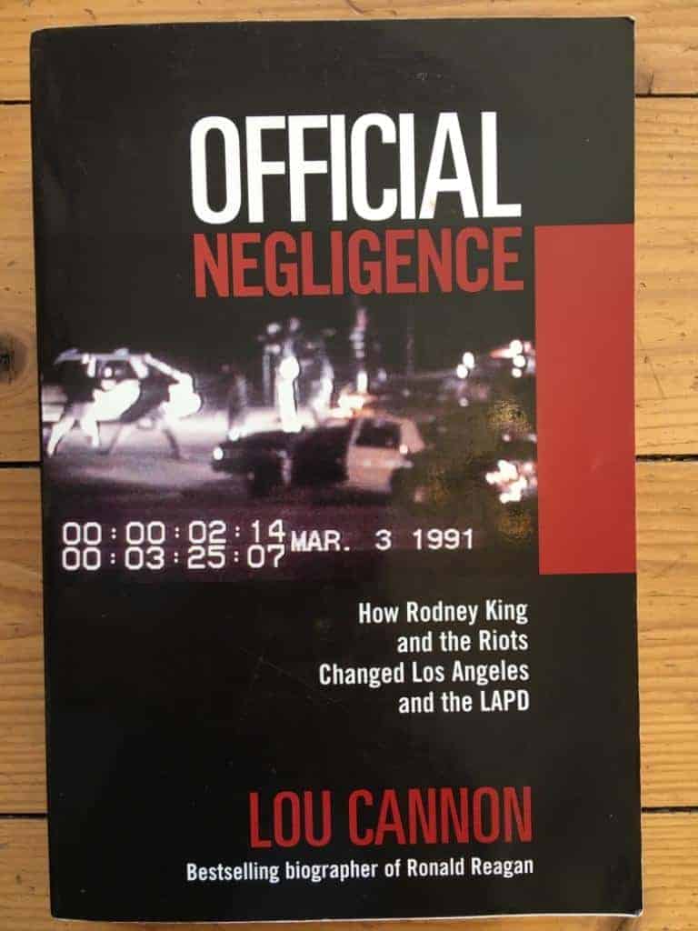 Lou Cannon : Official Negligence