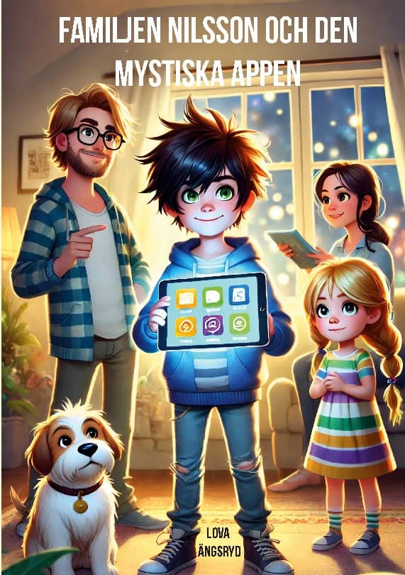 Ängsryd, Lova ;  : Familjen Nilsson och den mystiska appen