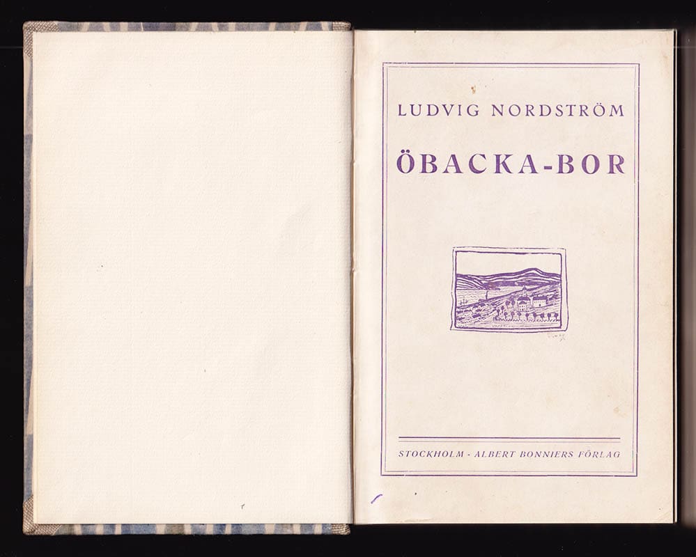 Ludvig Nordström : Öbacka-bor