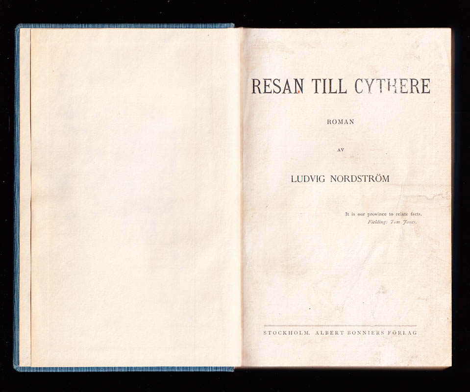 Ludvig Nordström : Resan till Cythere