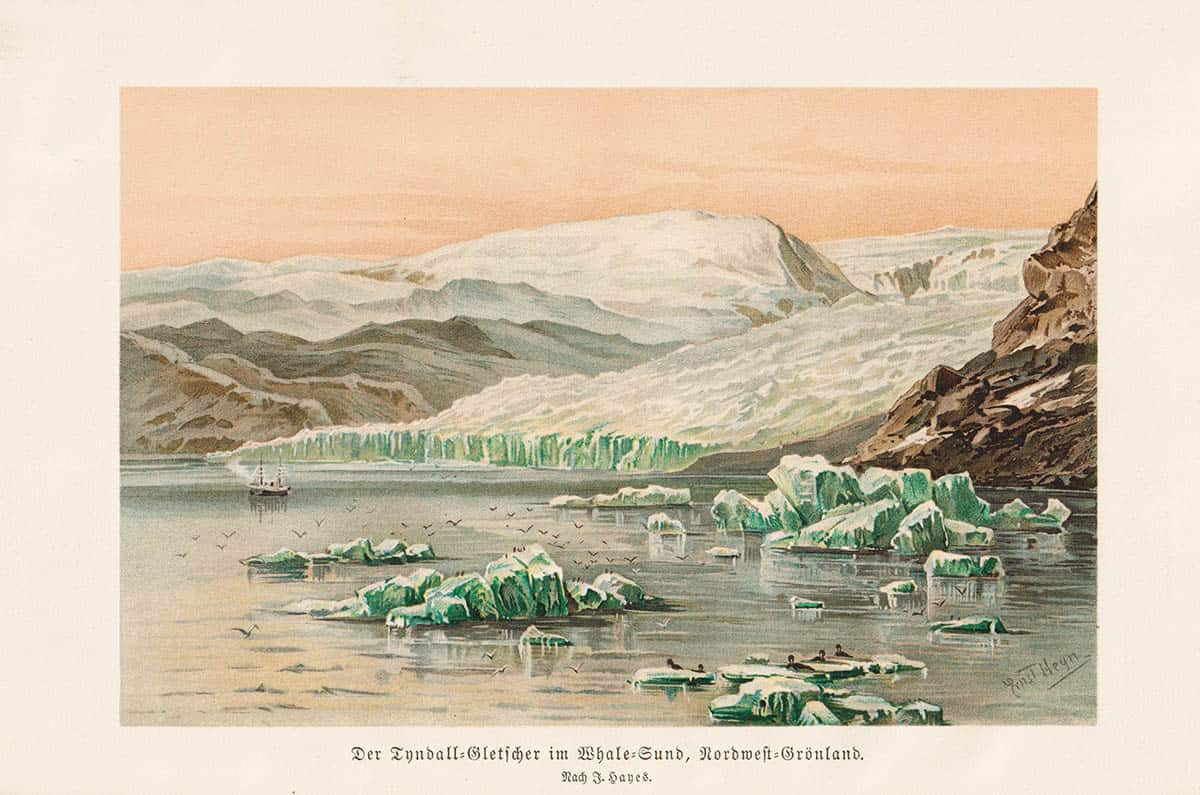 Ludwig Mecking : Die Polarländer. Mit 17 Kärtchen, Profilen und Diagrammen im Text, 2 Kartenbeilagen, 6 Doppeltafeln in Atzung und 1 Tafel in Farbendruck