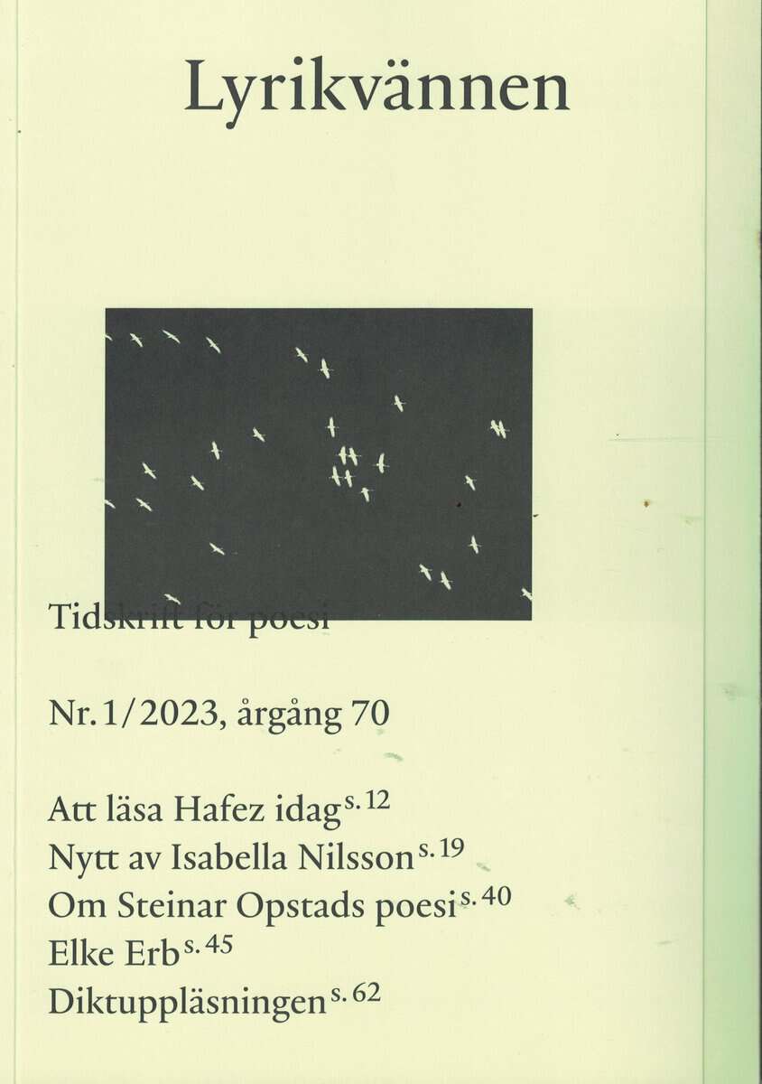 Lundvik, Anna ; Zimmerman, David : Lyrikvännen