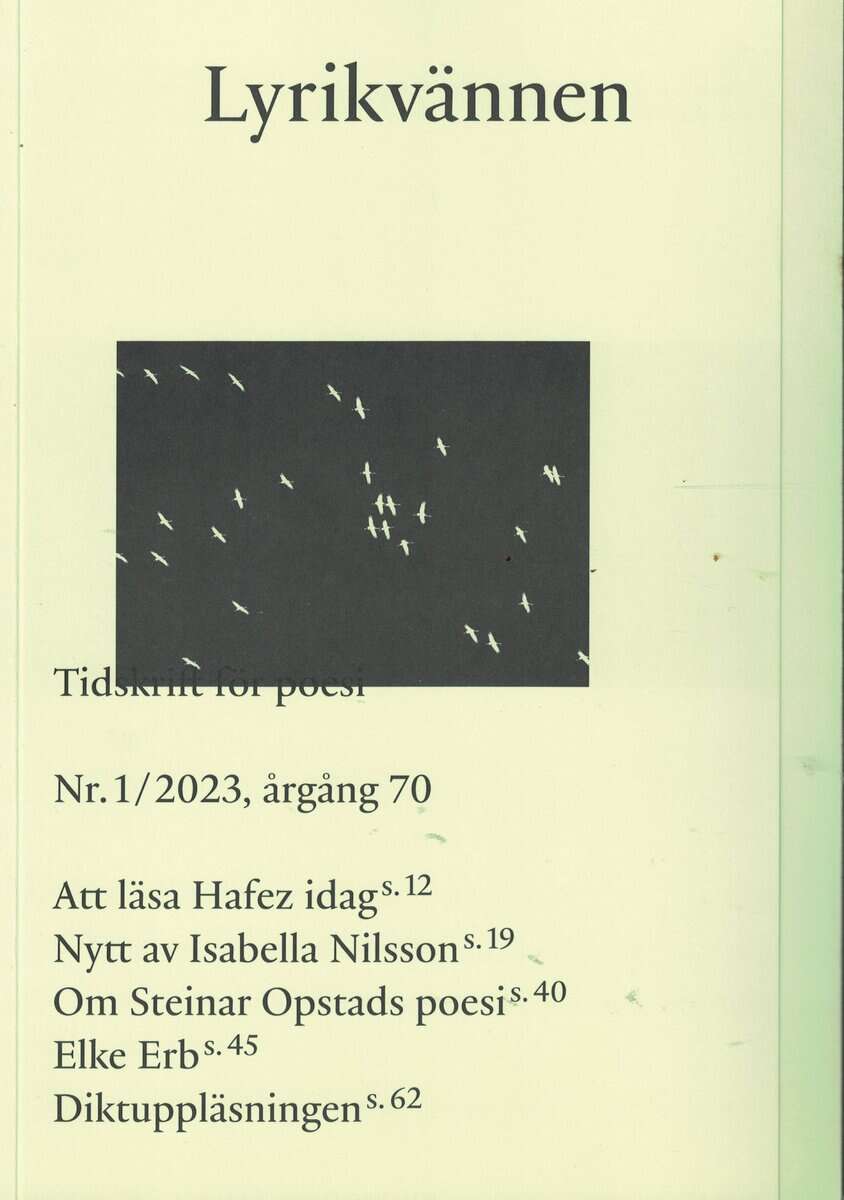 Lundvik, Anna ; Zimmerman, David : Lyrikvännen