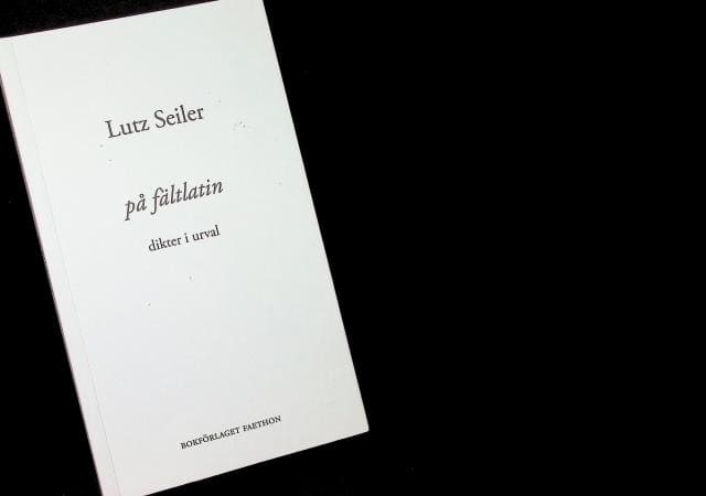 LUTZ SEILER : På fältlatin