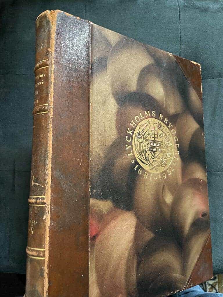 Lyckholms bryggeri 1881-1931 - Minnesskrift Inbunden bok. Aktiebolaget Pripp & Lyckholm