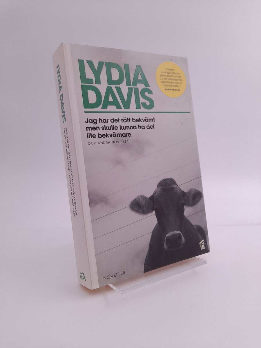 Lydia Davis : Jag har det rätt bekvämt men skulle kunna ha det lite bekvämare